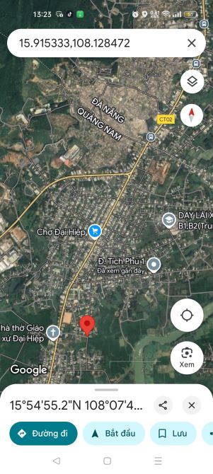 Bán lô góc 2mt đường ôtô tránh nhau Đại Hiệp, Đại Lộc cách Đà Nẵng k quá 5km giá chỉ 1050t - 2