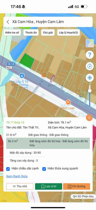 Cần bán lô đất có sẵn nhà mặt đường quốc lộ 1A khu an toàn Cam Hoà phù hợp kinh doanh - 2