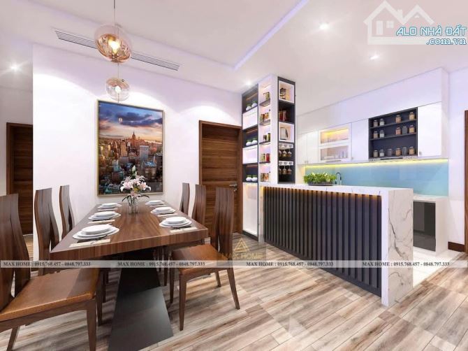 CĂN HỘ 3 NGỦ NỘI THẤT GỖ AN CƯỜNG TUYỆT ĐẸP ROMAN PLAZA TỐ HỮU HÀ ĐÔNG 110m 7.75 TỶ - 3