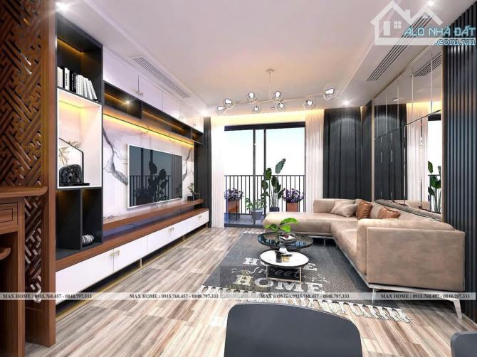 CĂN HỘ 3 NGỦ NỘI THẤT GỖ AN CƯỜNG TUYỆT ĐẸP ROMAN PLAZA TỐ HỮU HÀ ĐÔNG 110m 7.75 TỶ - 4