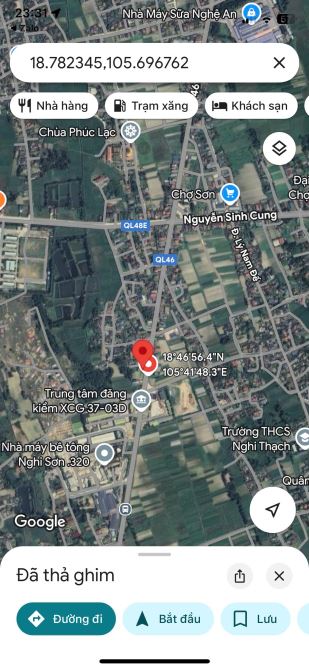 Mời các nhà đầu tư!  Bán lô đất mặt đường Quốc lộ 46 đoạn xã Nghi Thạch, huyện Nghi Lộc - 5