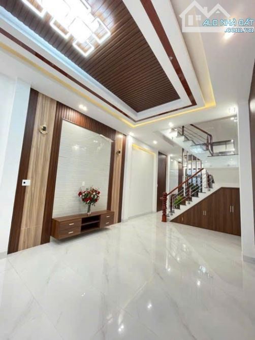 BÁN NHÀ 4 TẦNG HẺM 12M LÊ ĐỨC THỌ PHƯỜNG 15 GÒ VẤP. DT 80 M GIÁ 11.5 TỶ - 6