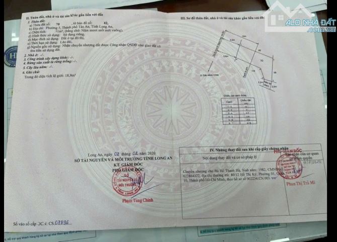 Bán nhà Mt đường Huỳnh Ngọc Hay, P5 TP Tân An, Long An - 6