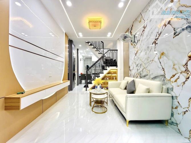 30M2, BÁN NHÀ 2 TẦNG,HẺM Ô TÔ THÔNG, NGUYỄN VĂN KHỐI, P8 GÒ VẤP, NHỈNH 4 TỶ - 7