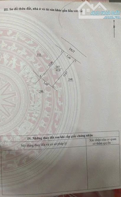 Cần bán 63m đường thông oto, sát tỉnh lộ 417 Phương Đình, Đan Phượng, Hà Nội