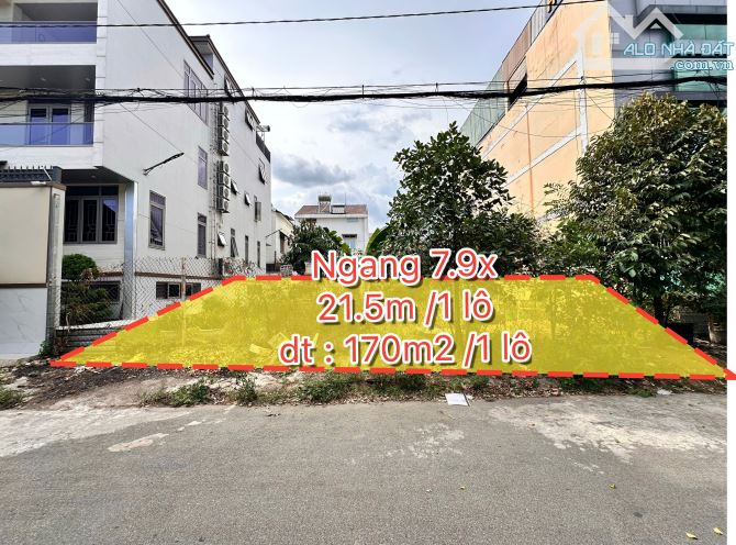 HIẾM - BÁN 2 NỀN BIỆT THỰ khu cocacola, đường linh trung ,tp.thủ đức -7.9x21,5m- giá:14 tỷ