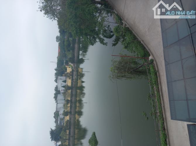 Nhà 3 tầng mới đẹp sân cổng ô tô View hồ - 1