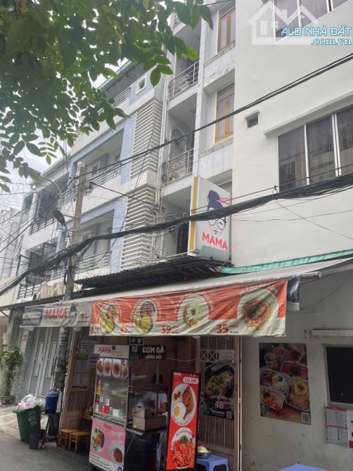 Cho thuê nhà 69/1 Nguyễn Gia Trí, P25, Q.Bình Thạnh 4.5x18m, 5 tầng - Giá thuê 52tr TL - 1