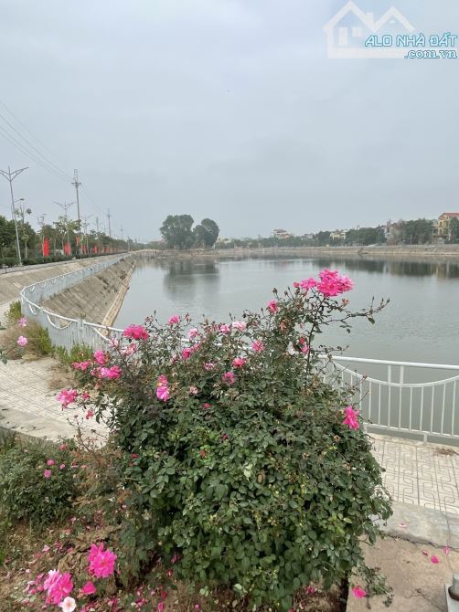 view Hồ Yên Mỹ, Thanh Trì. DT: 68.5m, MT:5m, đường thông oto tránh,trước mặt Hồ thoáng mát - 2