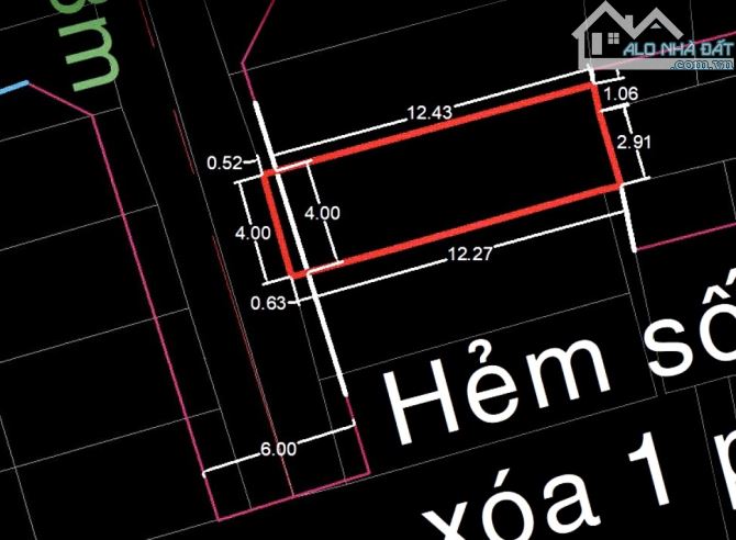 ✨ ĐẤT // ĐƯỜNG TÂN KỲ TÂN QUÝ, HXH 4.5M cách 3 căn ra HẺM XE TẢI, 52M2 (4x13M) - 3,79 TỶ - 4