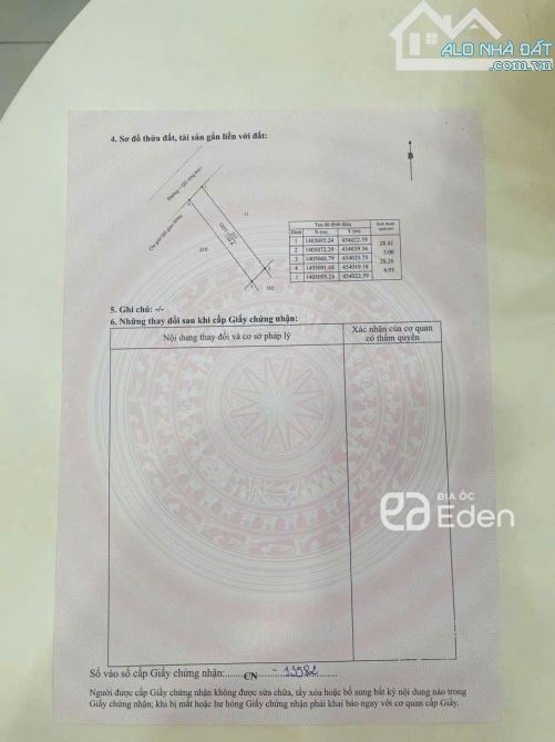 ĐẤT HẺM 18 TRỊNH VĂN CẤN 5X28M THỔ CƯ 100% HƯỚNG TÂY BẮC - 4 TỶ - 4