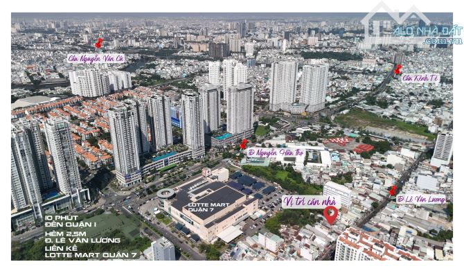 CHỈ 3,5 TỶ NHÀ MỚI 3 TẦNG 4 P. NGỦ 4,5x7,5m~32m2 Đ. LÊ VĂN LƯƠNG Q.7 - 5