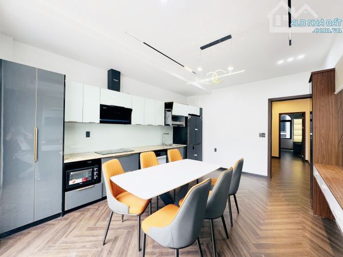 Bán nhà xây mới khu phân lô Thư Trung 2 gần đường 30m Văn Cao. DT 60m2 x 5T Thang Máy - 9