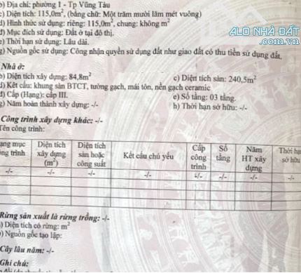 Bán nhà 1T2L mặt tiền Lý Thường Kiệt 4.2x26m (hậu 4.6m), đất ở 100%