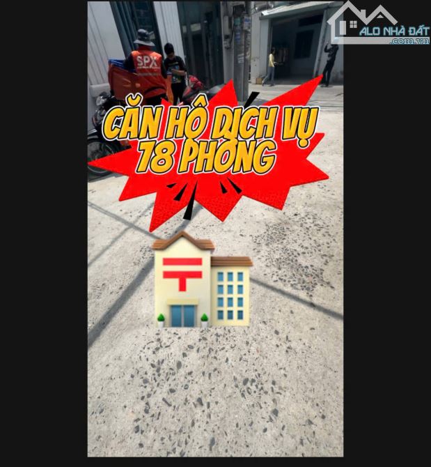 BÁN GẤP CĂN HỘ DỊCH VỤ 78 PHÒNG HƯƠNG LỘ 3 BÌNH HƯNG HÒA BÌNH TÂN