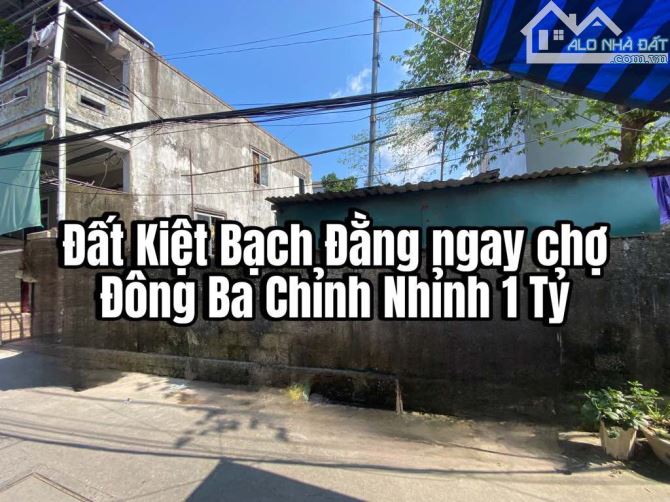 Bán đất Bạch Đằng, gần chợ Đông Ba - TP Huế – Giá 1.25 tỷ
