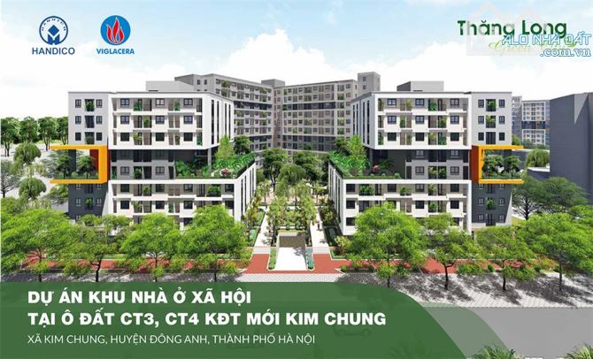 Chỉ 1.x tỷ sở hữu ngay căn hộ CT4 Thăng Long Green City Kim Chung Đông Anh
