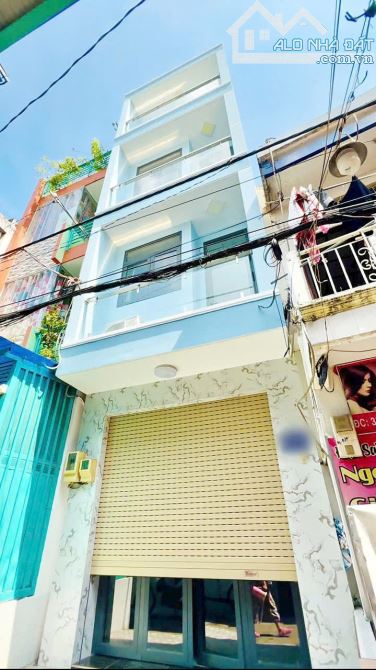 Nhà 4 tầng, hẻm xe hơi thông, Trần Bình Trọng P1 Quận 10