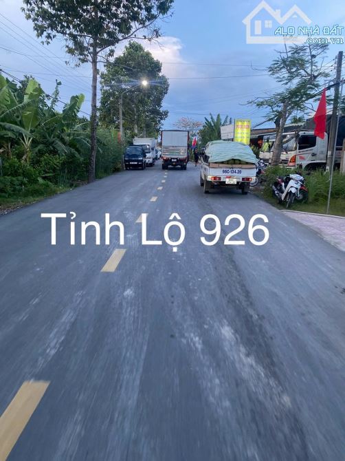 Bán 986m2 nhà kho mặt tiền TL926 ( đoạn gần cầu Cây Cẩm )
