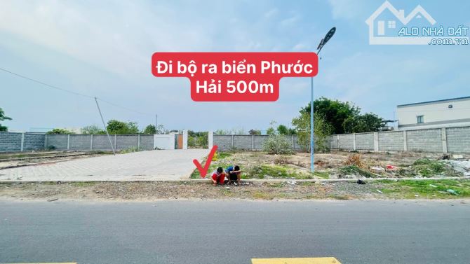 BÁN LÔ ĐẤT MẶT TIỀN NGUYỄN AN LINH - TT PHƯỚC HẢI GIÁ CHỈ 2 TỶ 700TR