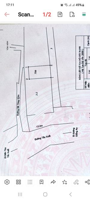 Bán 470m2 full thổ cư TT Cần Thạnh - Cần Giờ, tiềm năng lớn, giá 30 tỷ - 2