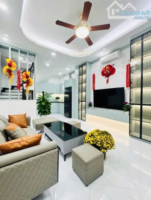 BÁN NHÀ AN KHÁNH_AN THỌ_NGÕ NÔNG VÀ THÔNG_SÁT Ô TÔ TRÁNH, 5 TẦNG, NỘI THẤT ĐẸP - 1