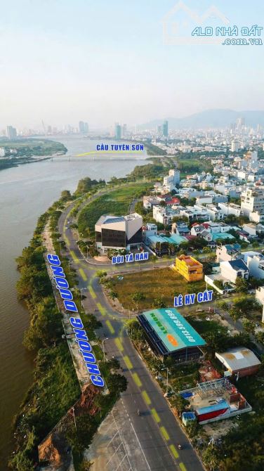 Bán lô đất biệt thự 200m đường Lê Hy Cát, Nam Việt Á GD1. TRục thông ra bờ sông Hàn - 1