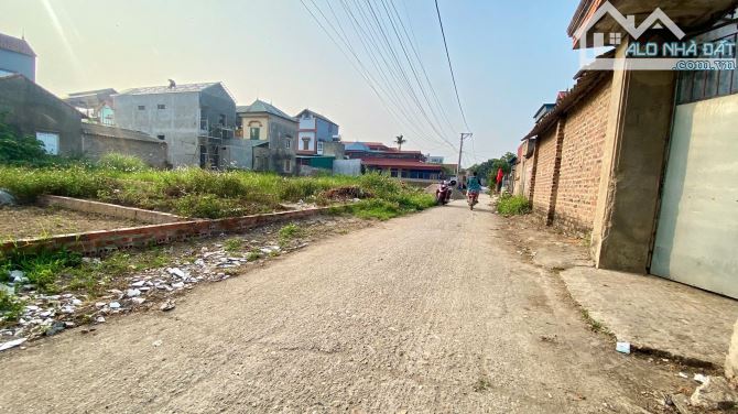 BÁN ĐẤT THANH TRÍ, MINH PHÚ, SÓC SƠN. 86.6m2, Mt 4,5m. ĐƯỜNG THÔNG RỘNG 4m - 1