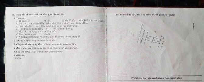 Giỏ hàng tái định cư Đất Lành - Xã Vĩnh Thái - Gần dự án Sungroup - Tháng 9 /2025 - 2