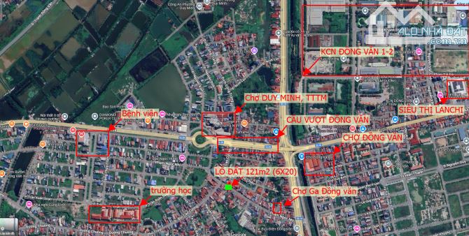 📌Chính chủ cần bán lô góc 121m2 (6x20) ngay ngã 4 Phạm Ngọc Nhị Đồng Văn - 2