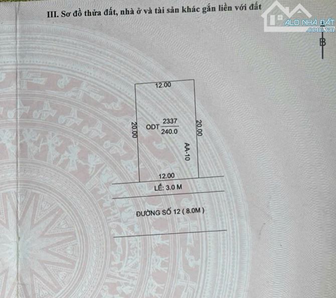 🌱 Bá.n Nền Biệt Thự Khu Công Ty 8 - Sổ Hồng Nền đường số 12 Khu CTy 8 P. Hưng Thạnh - 2