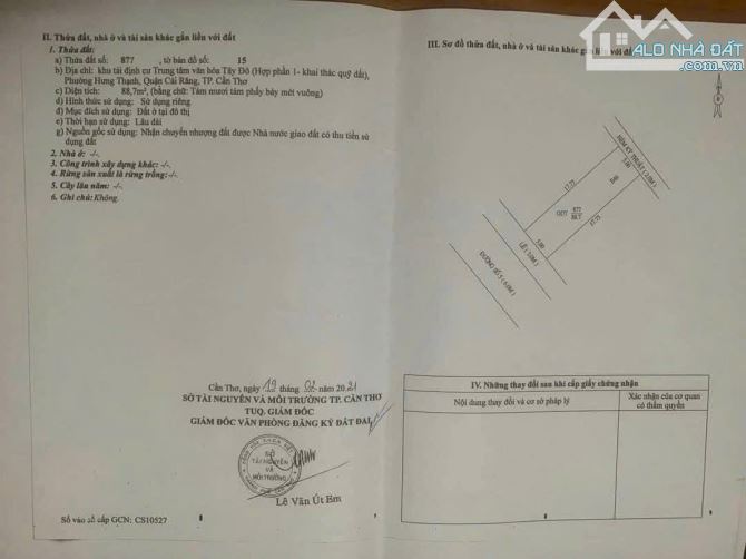 🌱 BÁ.N NỀN E46 ĐƯỜNG SỐ 5 KHU VĂN HÓA TÂY ĐÔ, HƯNG THẠNH, CÁI RĂNG, CẦN THƠ - 2