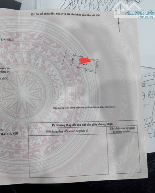 145 ĐẤT SIÊU ĐẸP VỊ TRÍ VÀNG ĐẦU TƯ SINH LỜI LỚN DT45M GIÁ NHỈNH 3XTY - 2