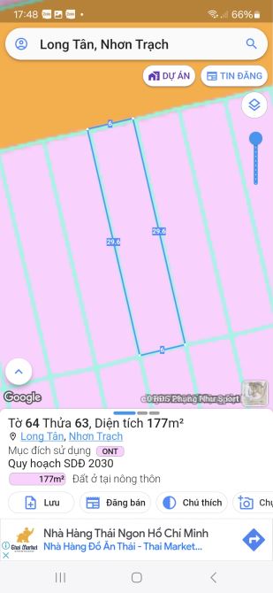 Bán đất Long Tân city đường Nguyễn Ái Quốc Nhơn Trạch giá 13tr/m2 - 3