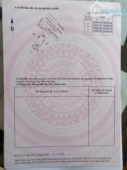 Lô Đất 104m2 Sau Lưng Cfe Nhật An, Vị trí Trung Tâm Phường Lái Thiêu, Ra Nhà Thờ LT 500m - 3