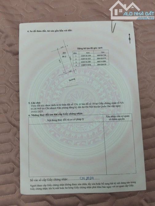 HÀNG HOT -- nhỉnh 3x tr/m có ngay mảnh đất tại Sài Sơn , Quốc Oai. Đường rộng, ô to. - 3