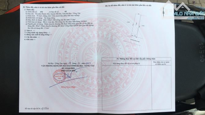 BÁN LÔ ĐẤT MẶT TIỀN NGUYỄN AN LINH - TT PHƯỚC HẢI GIÁ CHỈ 2 TỶ 700TR - 3