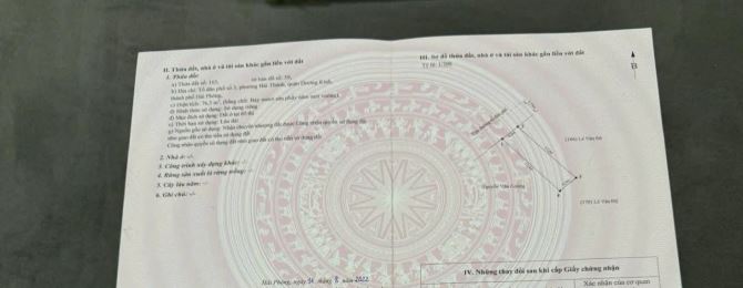 Cần bán 2 lô đất giáp nhau tại Hải Thành 3, Dương Kinh, Hải Phòng  - Diện tích : 76,5m2 - 4