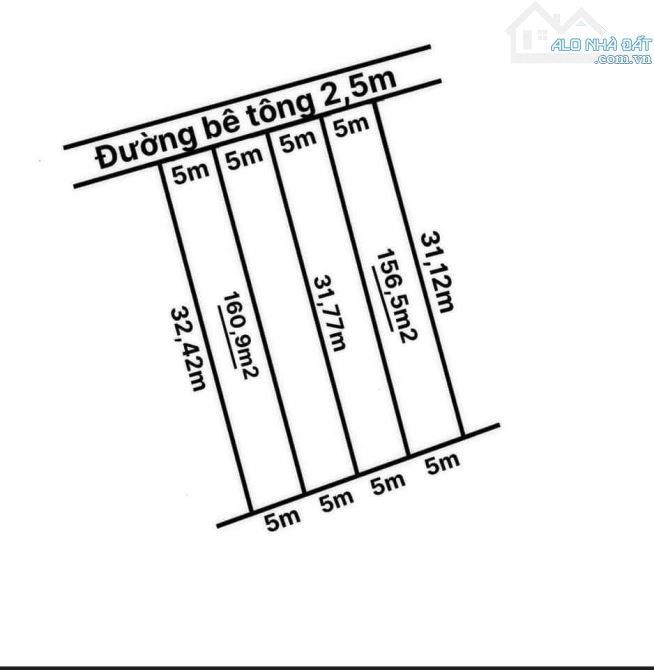 Đất thổ cư Thị Trấn Tân Trụ DT 5x32 GIÁ 790tr Tân Trụ Long An - 5