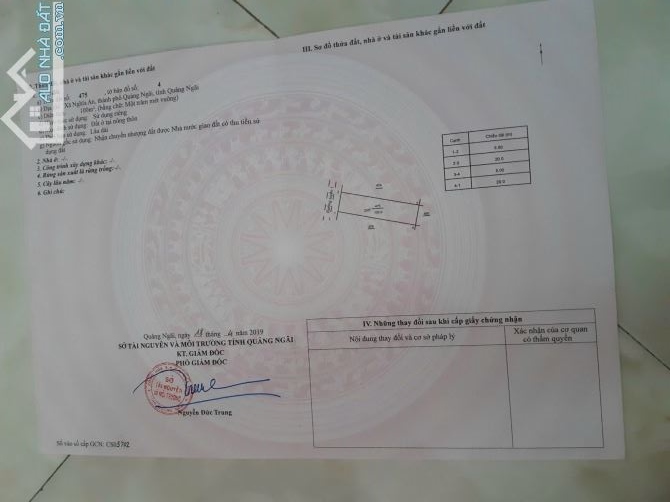 Bán đất khu dân cư Trường Thành Nghĩa An, view trực diện sông Phú Thọ, giá 1150tr TL - 9
