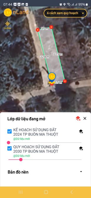 Đất thổ cư góc 2 mặt tiền hẻm đường 14 - 26. Khu Mậu Thân
