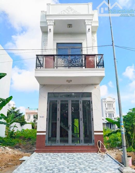 ❌️NHÀ TRỆT LẦU MỚI XÂY DỰNG FULL NỘI THẤT KDC CỬU LONG