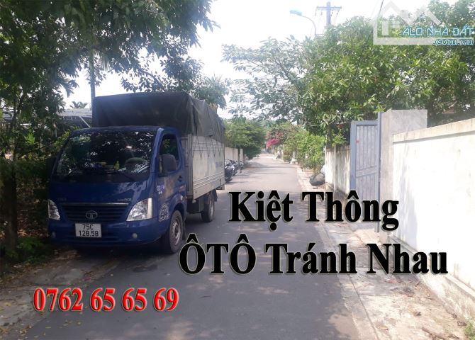 BÁN ĐẤT GẦN CẦU VƯỢT THỦY DƯƠNG | DT 97m2 | KIỆT 2 ÔTô Tránh nhau