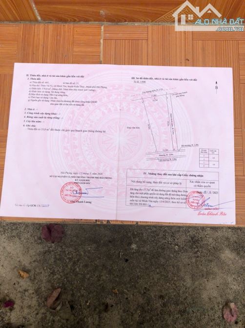 Bán đất tặng luôn căn nhà vườn siêu đẹp tại Vũ Vị, Minh Tân, Kiến Thụy, Hải Phòng