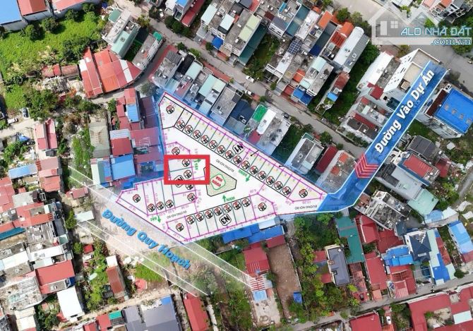 Đất phân lô Văn Cao - ngay đường 30m, diện tích 72m ngang 6m giá 60tr/m còn bớt