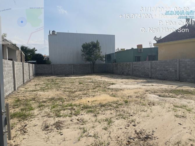 Lô đất MT Khái Tây 2, Ngũ Hành Sơn, 465m2, MT 15m, gần BV quốc tế, ngay làng đại học, đt.