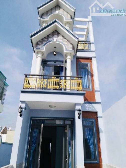 BÁN NHÀ tân chánh hiệp 07, HẺM XE HƠI 7M, dt 92M2 × 4 TẦNG,  quận 12, giá siêu rẻ