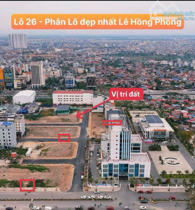 Bán đất lô 26BC Lê Hồng Phong phường Đông Khê quận Ngô Quyền - 1