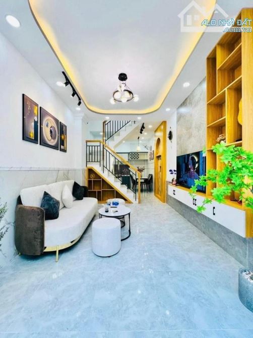 Chỉ Còn 1 Căn Duy Nhất 1 tỷ 980 nhà Nguyễn Trung Trực P5, BT. Nhà 40,4m2 1T1L, SỔ HỒNG - 1
