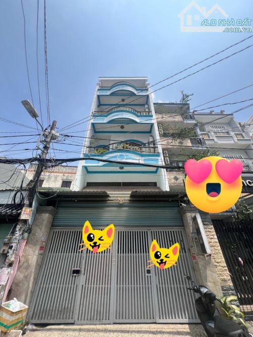 120M2 - 4 TẦNG - DÒNG TIỀN HƠN 60TR- HẺM XE HƠI - CHỈ 13 TỶ - 1